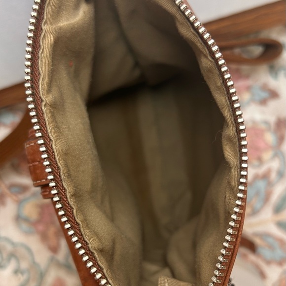 Coach Tan Leather Crossbody Bag - Picture 4 of 4